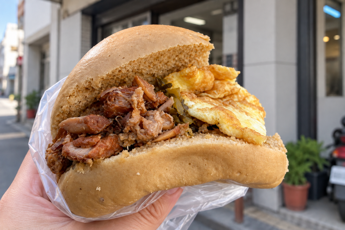 福氣早餐店刈包